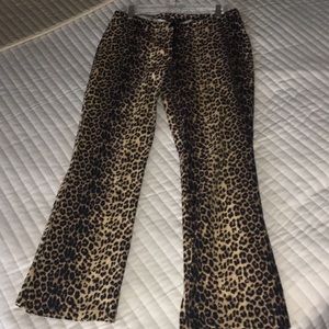 Leopard pants